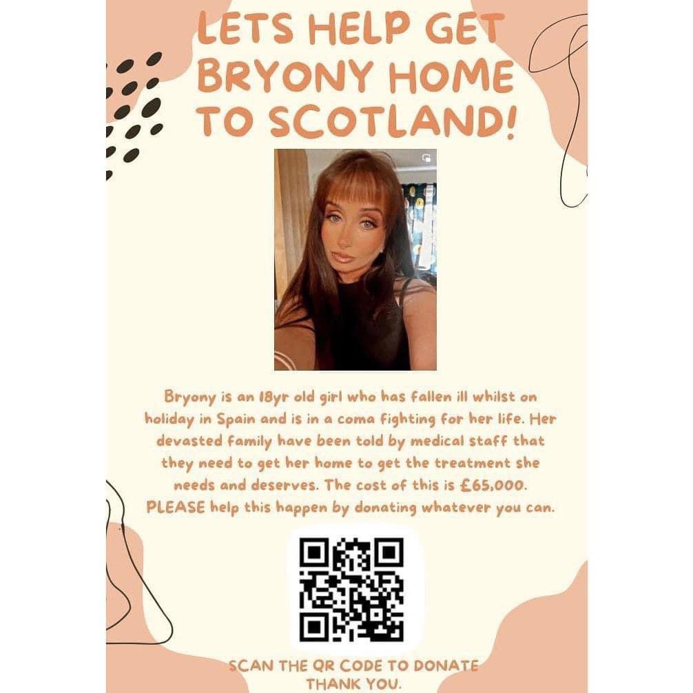 JoanneMcIntosh1's tweet image. #GetBryonyHome  #Scotland #Spain #España #NHS #Dundee #fundraiser  #Barbie