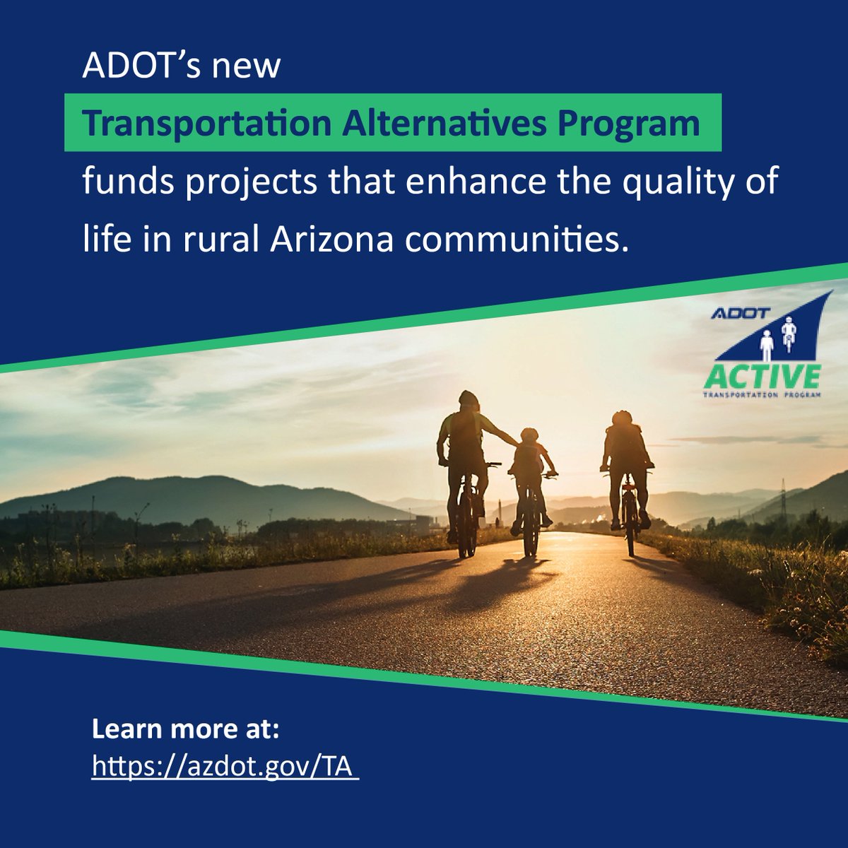 ADOT is excited to launch a Transportation Alternatives Program, which ...