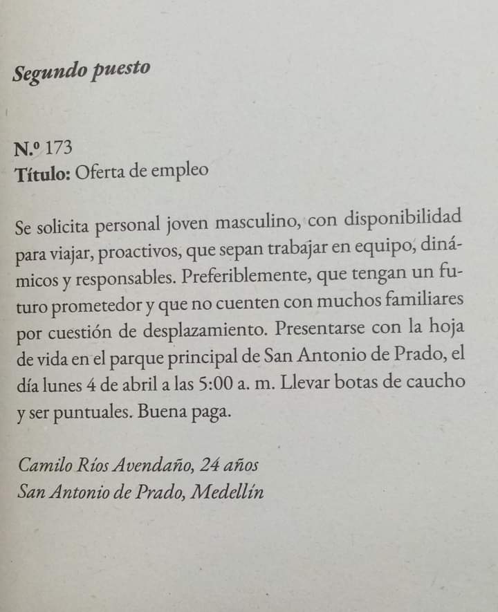 Edisson_hilos's tweet photo. Les dejo este cuento de Terror.

En Colombia entendemos. https://t.co/duKfNwzzu4