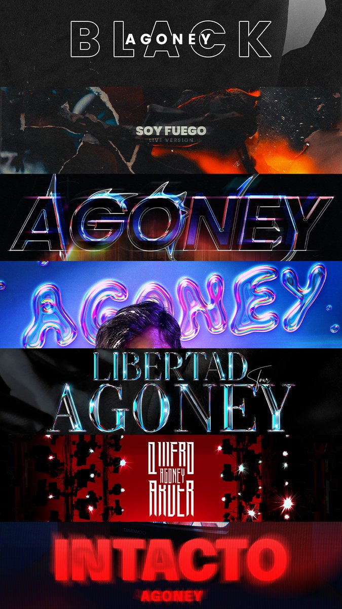 Algunos de los trabajos para <a href="/Agoney/">Agoney</a> 🩸🔥
