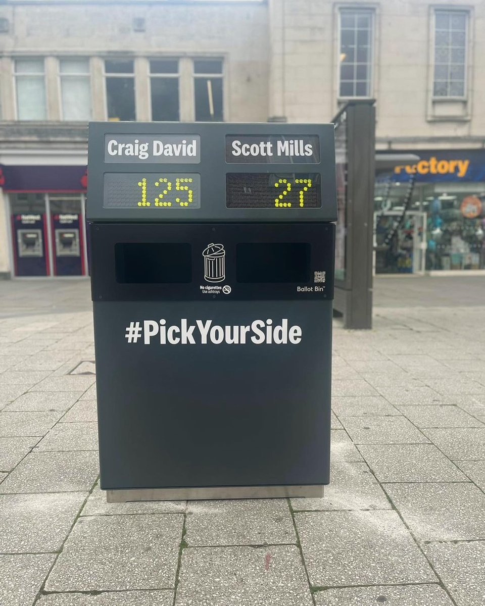 SouthamptonCC's tweet image. LITTERally so excited to be partnering with Hubbub to facilitate their Big Ballot Bin trial with KFC.

We're tackling litter in a fun and engaging way 🗑️🚮

#PickYourSide #Barbenheimer