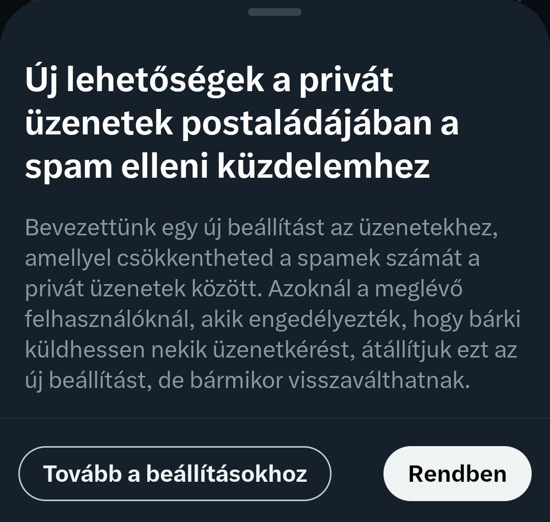 hron84's tweet photo. Late adopter vagyok. #onlyblue #DMRestrictions #wechangeautomagically #spamprotection (gyors ki is kapcsoltam, lehet DM-ezni szabadon) https://t.co/hkRaANNajD