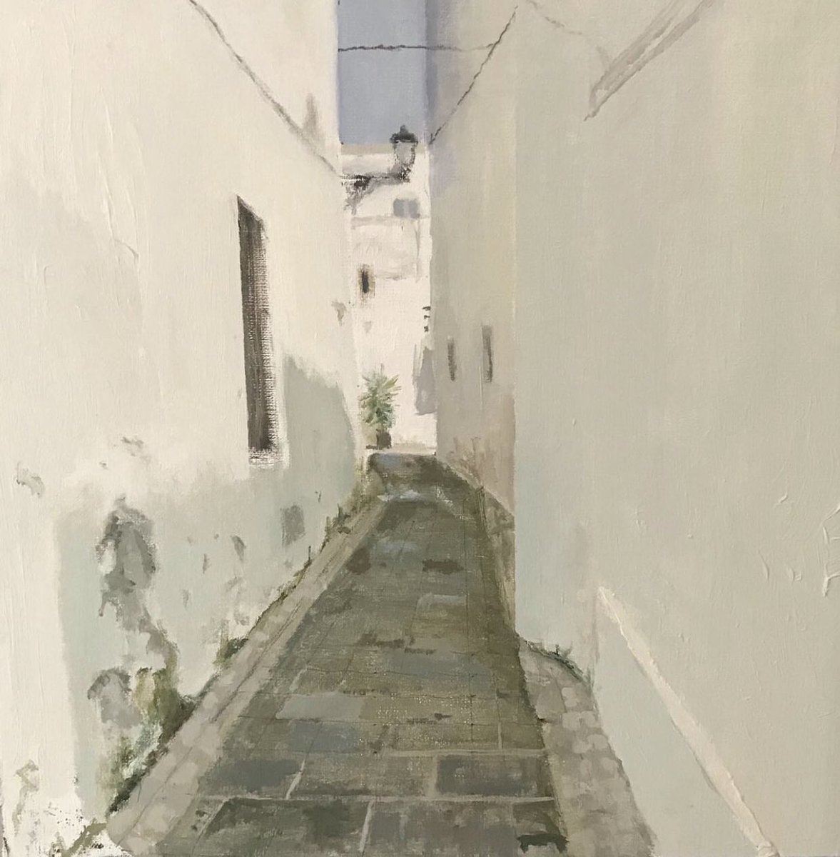 Tarifa , óleo sobre lino