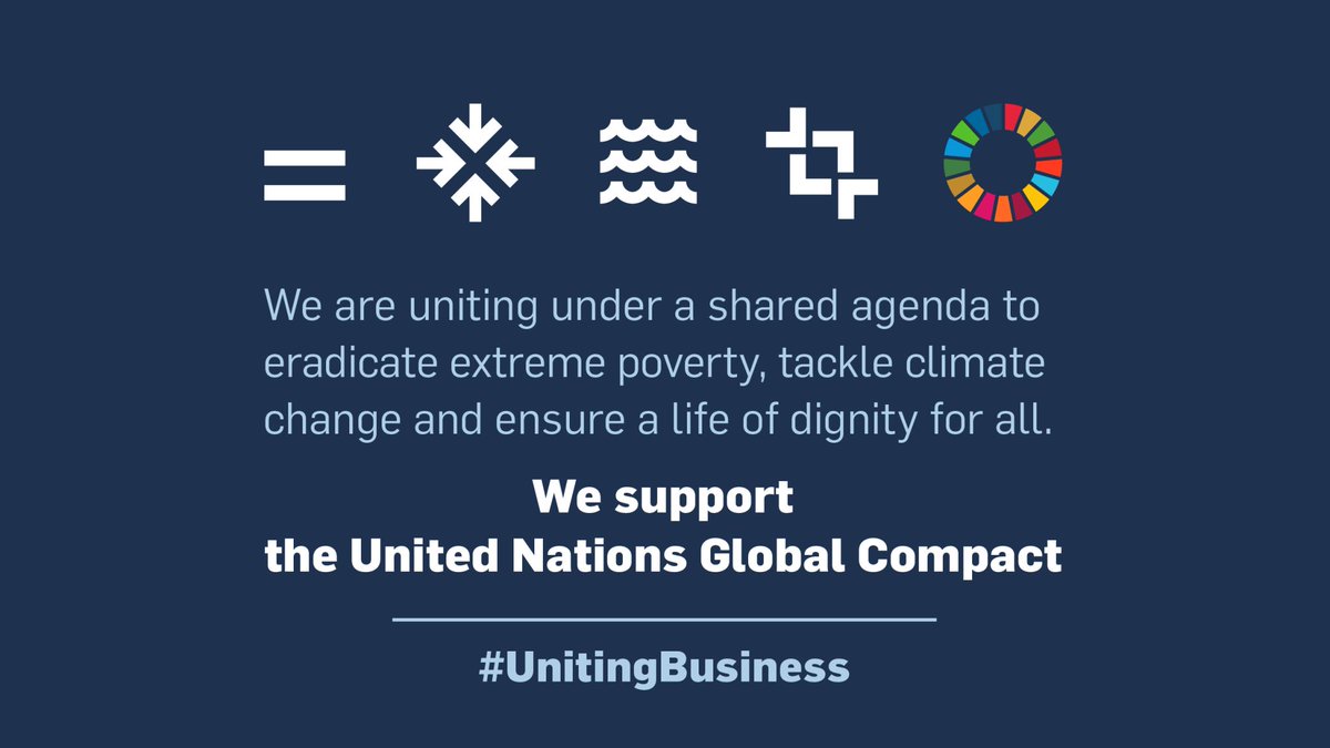 ASCELAAdvisors's tweet photo. @ASCELA is pleased to join the @globalcompact (a special initiative by the UN Secretary-General) as part of our commitment to being a responsible company by measuring our #sustainability #impact. https://t.co/oEz19WcBBJ