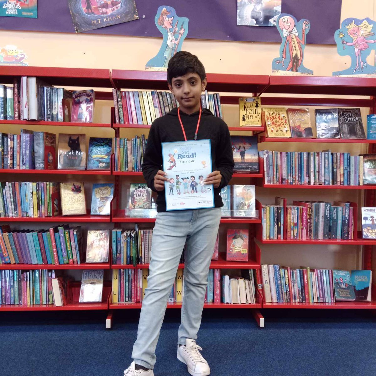 Can you BELIEVE we've already had our first #SummerReadingChallenge finishers?!🏆 Congratulations to Nieve from @tavilibrary and Hadi from @TorquayLib🏅 It's FREE to sign up and the perfect way to encourage your kids to read over the summer break👉 summerreadingchallenge.org.uk