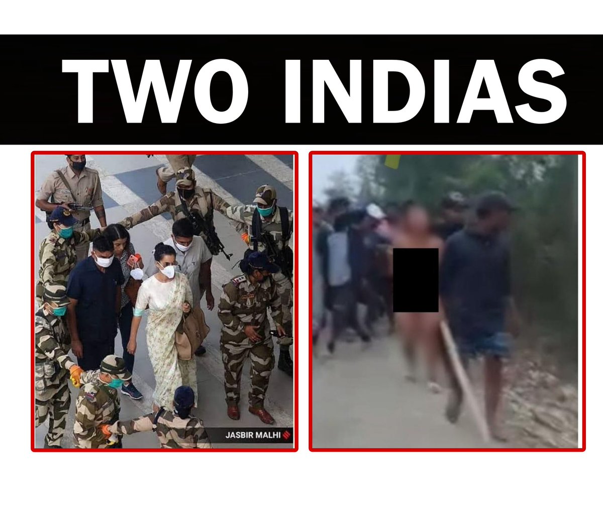 RT @asmatasleem13: No social justice in BJP rule
Y security for rich Naked poor https://t.co/zzsOFvD76B