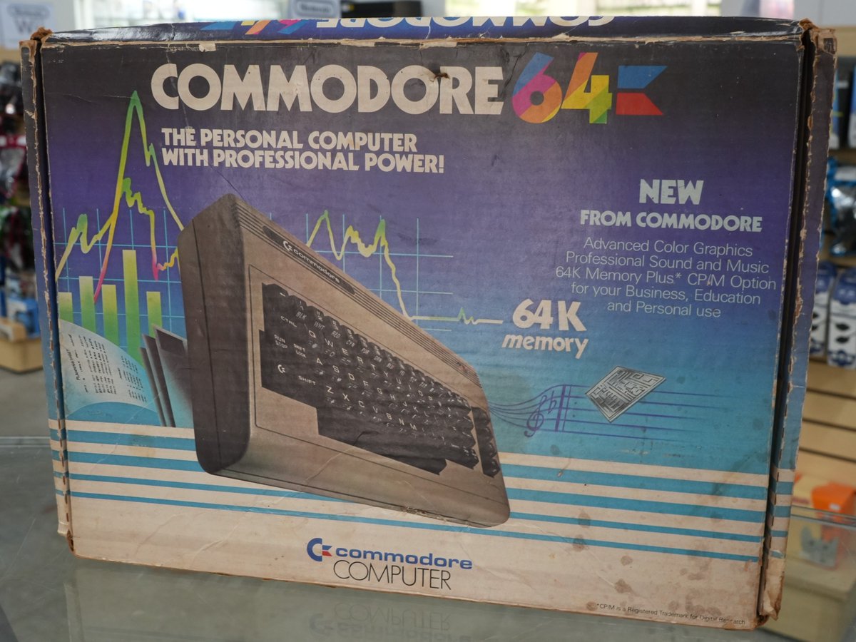 nostalgic_vg's tweet image. Was this your first PC?  Raise your hand 🙋‍♂️
Available in-store while supplies last.
Questions? call (859) 282-0096 or visit our online store!
nostalgicvideogames.com
🕹️🎮👾
#commodore64 #c64 #retropc #retrotech #nostalgic #retrogaming #videogames #vintage #onlinestore #gaming