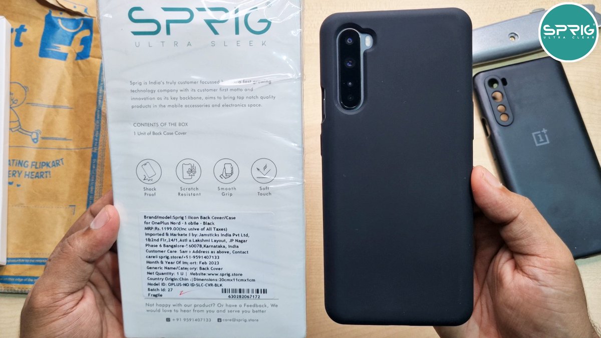 DvpReviews's tweet image. youtu.be/i8ysy7UiwNw
Sprig Oneplus👆Nord Back Cover Review,

Sprig Oneplus Nord Liquid Silicon Back Cover 
amzn.to/3Q6cDdB

#Sprig 
#SprigElectronics
#SprigStore 
#SprigBackCover
#SprigLiquidSiliconBackCase
#OneplusCover
#OneplusCase
#DvpReviews