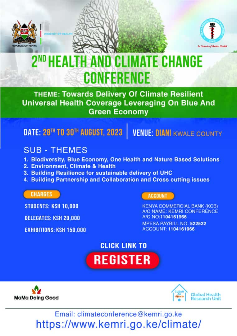 CHEZimbabwe's tweet photo. Great initiative by @KEMRI_Kenya . More information on https://t.co/iR3nC4g5Pa https://t.co/P7wJDvlHPi