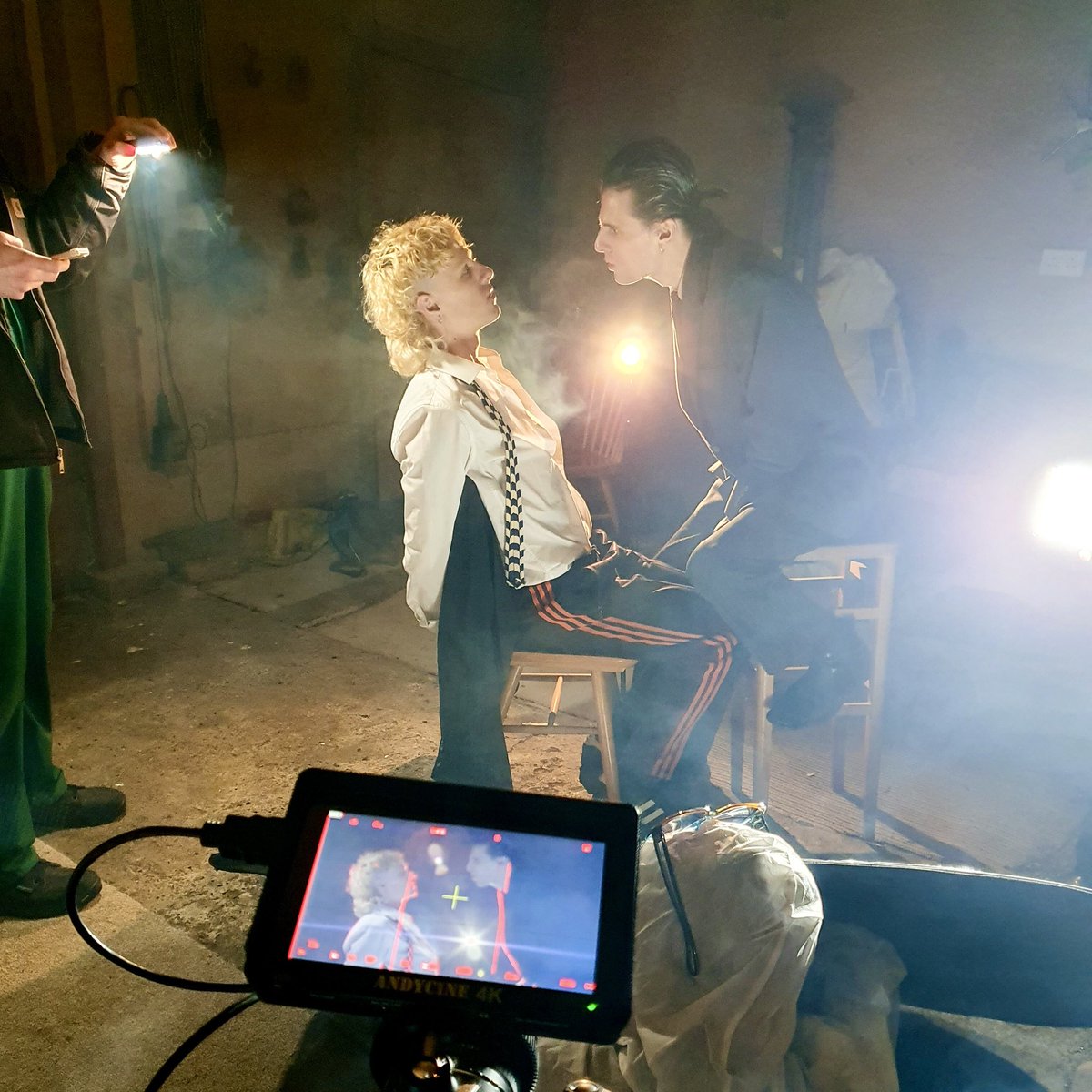birdbushuk's tweet photo. Behind the scenes shots from ‘What’s My Name’, the prequel video production for the brand new @pleasureinc_ single.

Direction/Edit: @mitchforsyth 
D.O.P/Colourist: @_henrybush

https://t.co/9tpnN2MNnR https://t.co/WviyIw7sj0