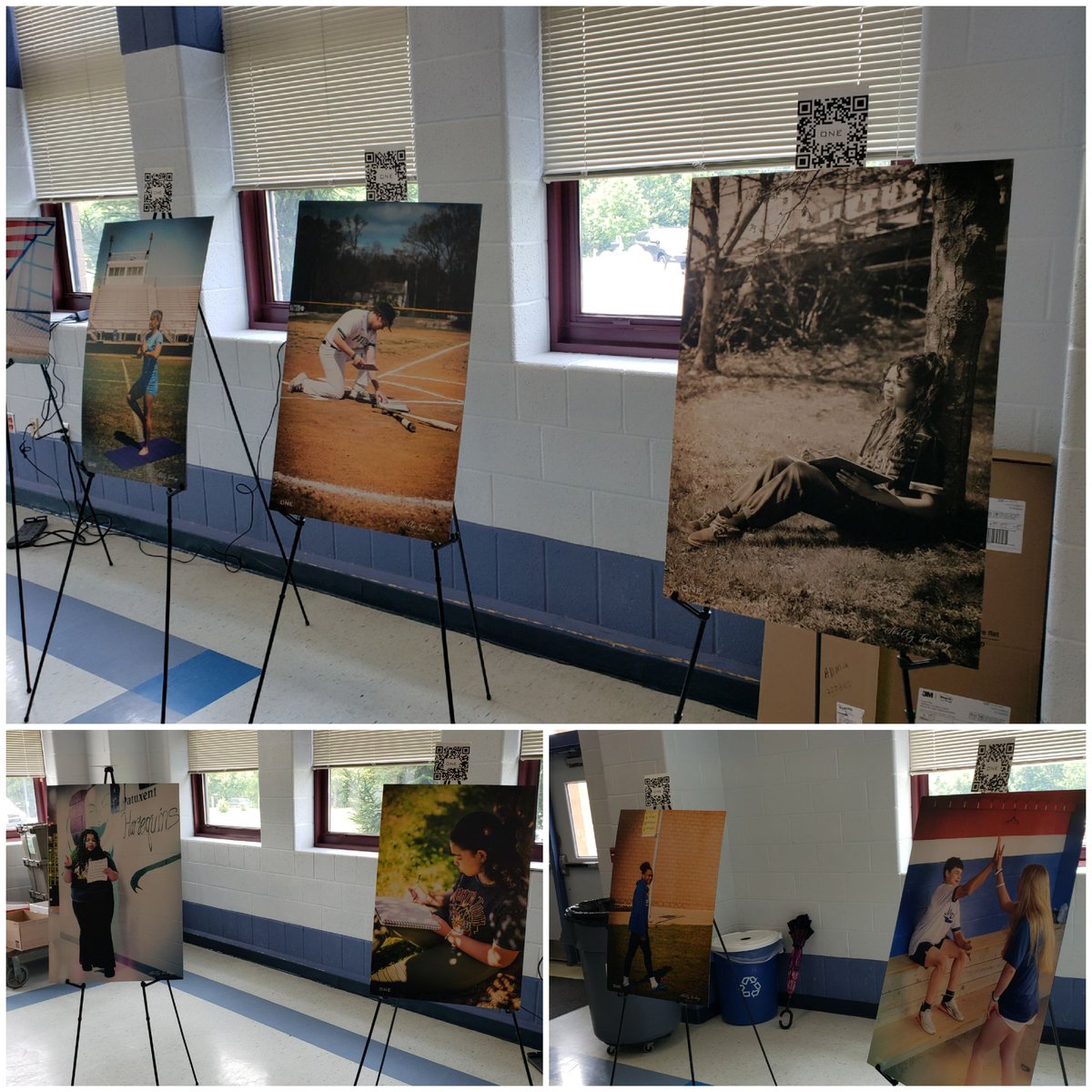 Good to be surrounded by <a href="/calvertnet/">Calvertnet</a> #BecomeOne  student mental health portraits to remember why we do what we do during summer leadership. #ccpsraisethebar