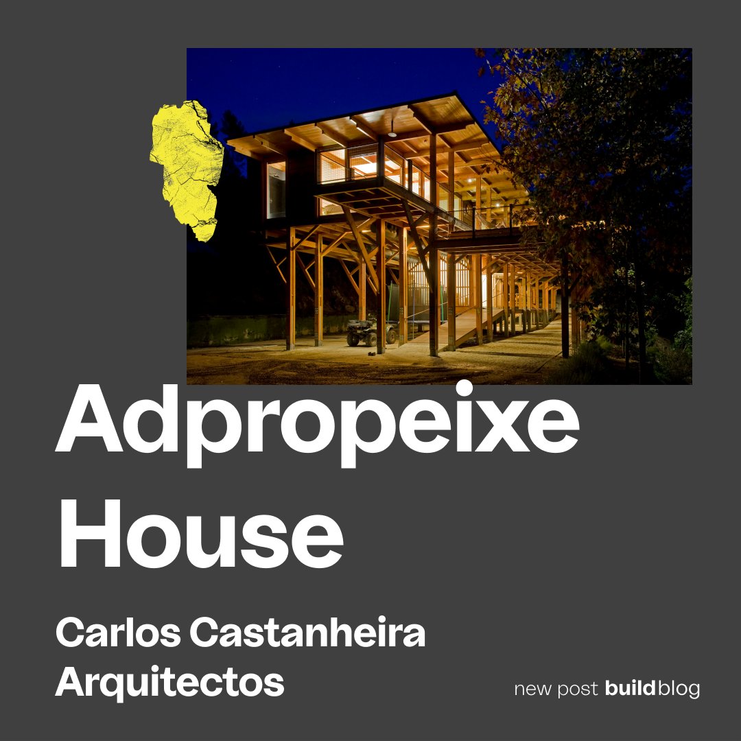 Build_fh2lt's tweet photo. Carlos Castanheira Architects designed a house in the middle of nature and that merges with it.
Know more about the project Adpropeixe
Link in the bio

#buildfromhightolowtech #Netzero #naturalmaterials #Sustainability #ClimateResilience #Construction #bluid #wood https://t.co/ljJx8TzfZw