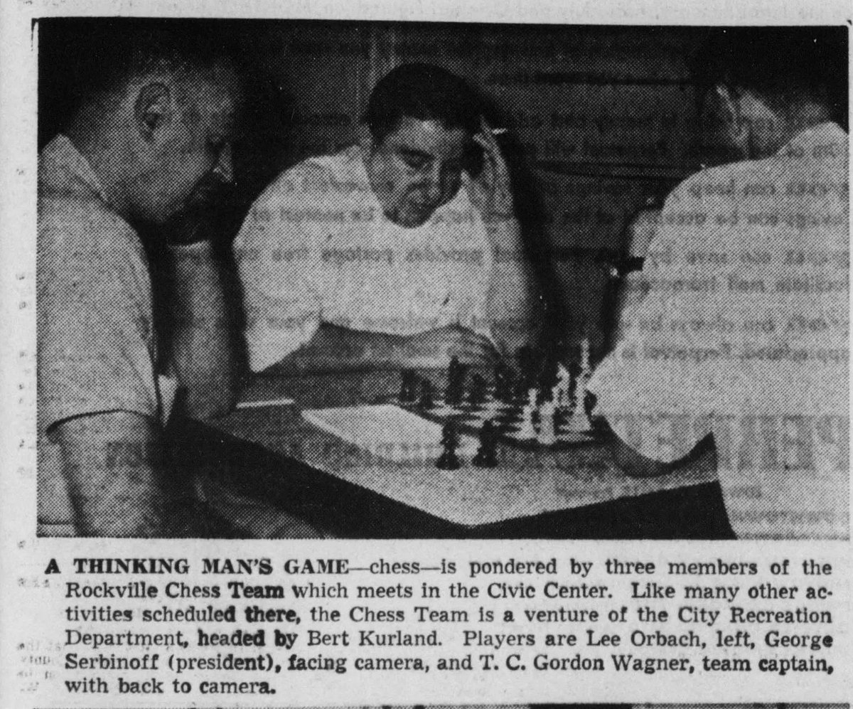 It’s International Chess Day, so that means it’s time to celebrate with a game (or two!) of chess! 

#ChroniclingAmerica #ChronAm #HistoricMDNews

buff.ly/3r9pAZT