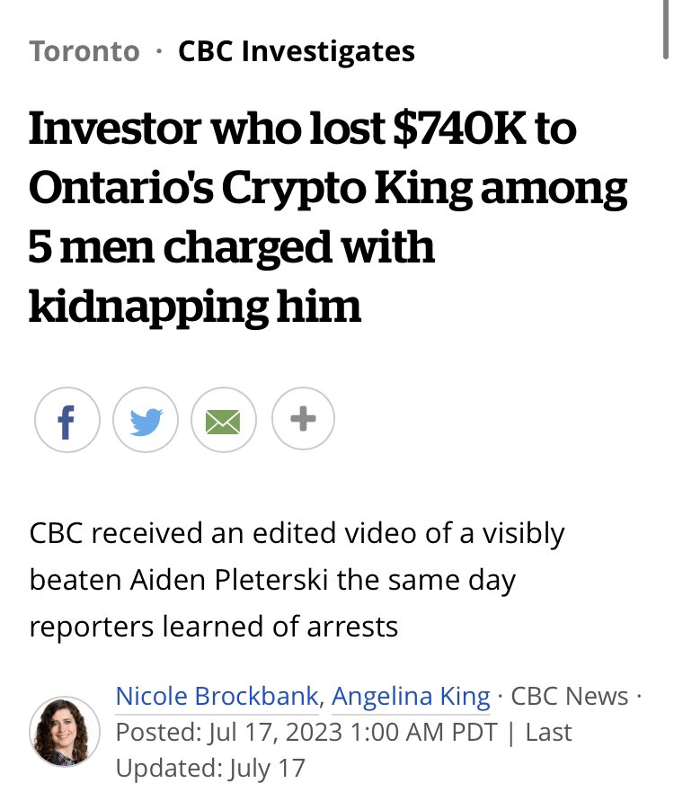 Crypto Bros Taking Ls tweet media