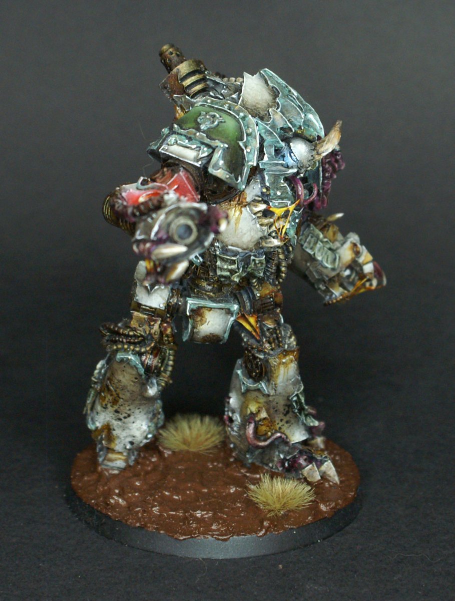 dominique_lentz's tweet photo. Contemptor Dreadnought Mhara Gal (Word Bearers) converted to join my Death Guard either as Contemptor Dreadnought or as Metabrutus (equipped plasma + fist).
#warhammer40k #warhammer40000 #WarhammerArt #WarhammerCommunity #PaintingWarhammer #paintingminiatures #warhaprem https://t.co/zp0HH2ukk6