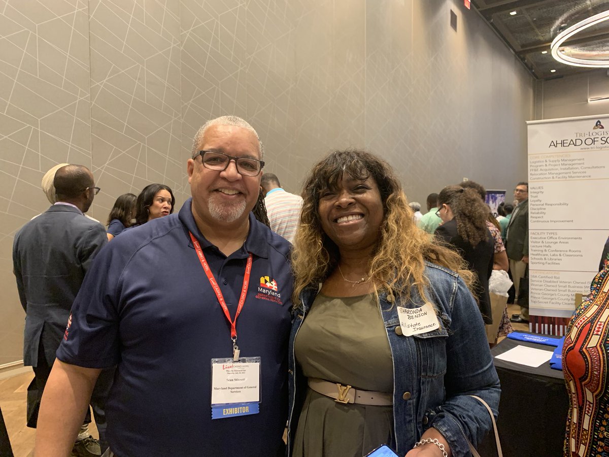 Stinnett_41st's tweet photo. Live! Casino & Hotel Minority Outreach Fair….
Another great event MWMCA!!
#MDDGS #SupportMBEs #SupportVSBEs https://t.co/VmHmpCroWH