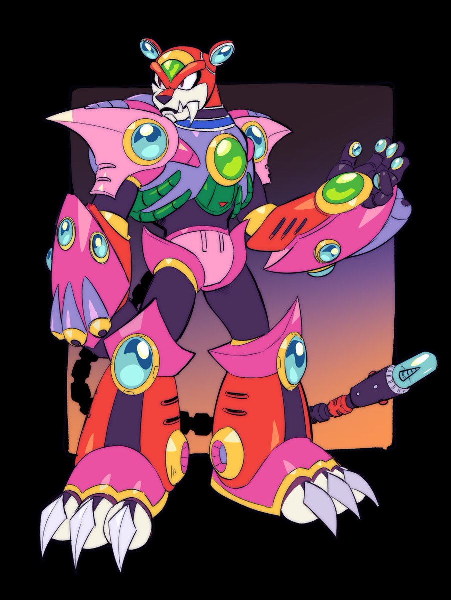 Neon Tiger from Megaman X3