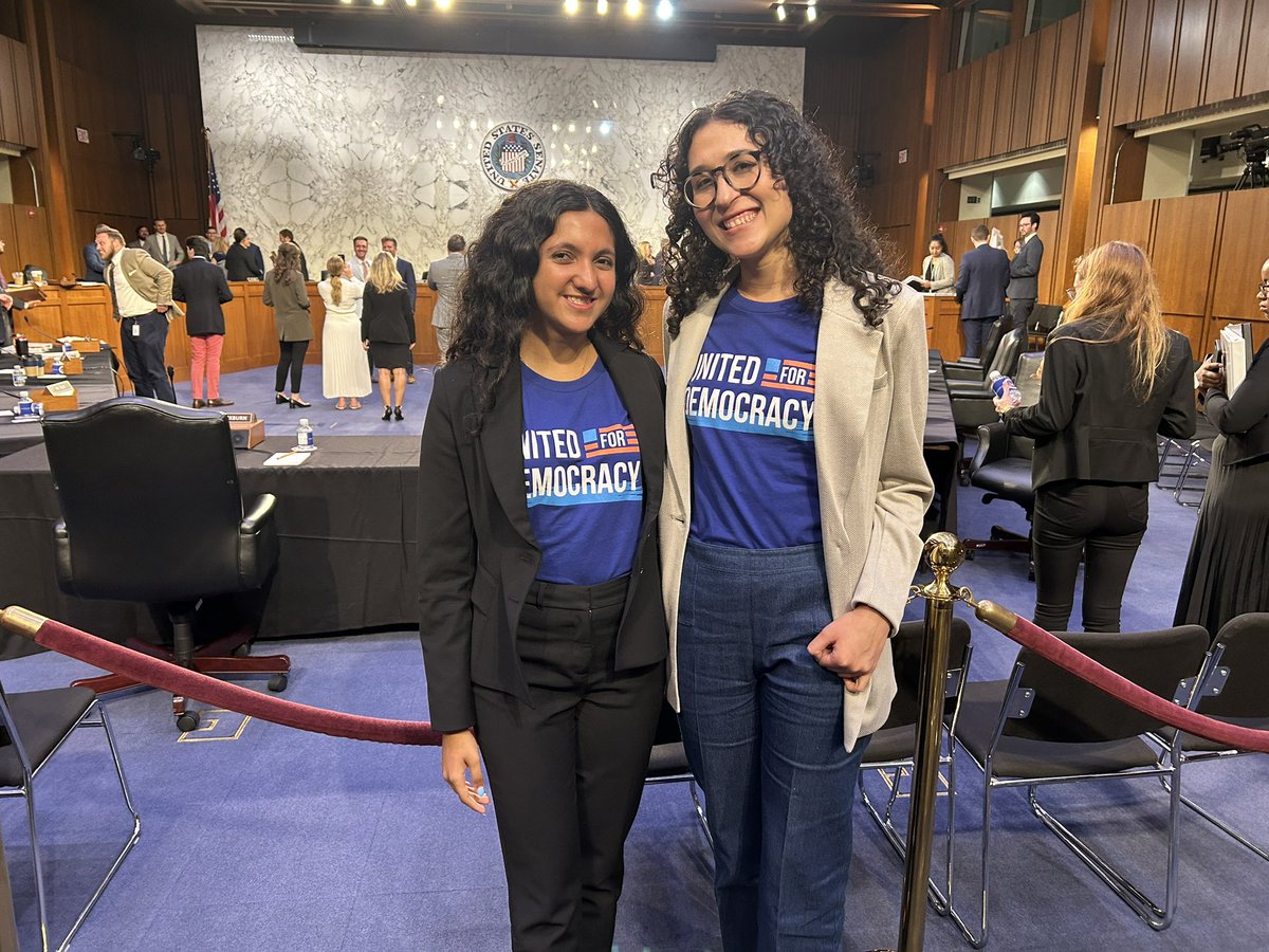 WeAreUFD's tweet photo. The Senate Judiciary just completed its SCERT markup - which passed out of committee. We were proud to join with our Coalition Partners, including @votolatino, to ensure our communities are represented in the fight for a Court that protects our freedoms. https://t.co/4Yor6MAgAV