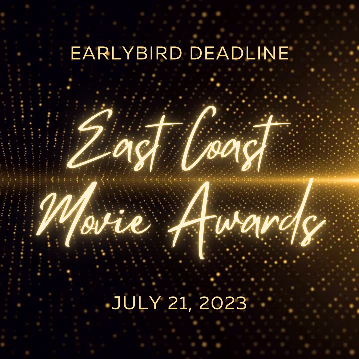 ecmawards's tweet photo. Earlybird Deadline is approaching! Submit now at #filmfreeway before submission fees go up. Link in profile. 🎥🍿 https://t.co/C9ZlWpVDZ9