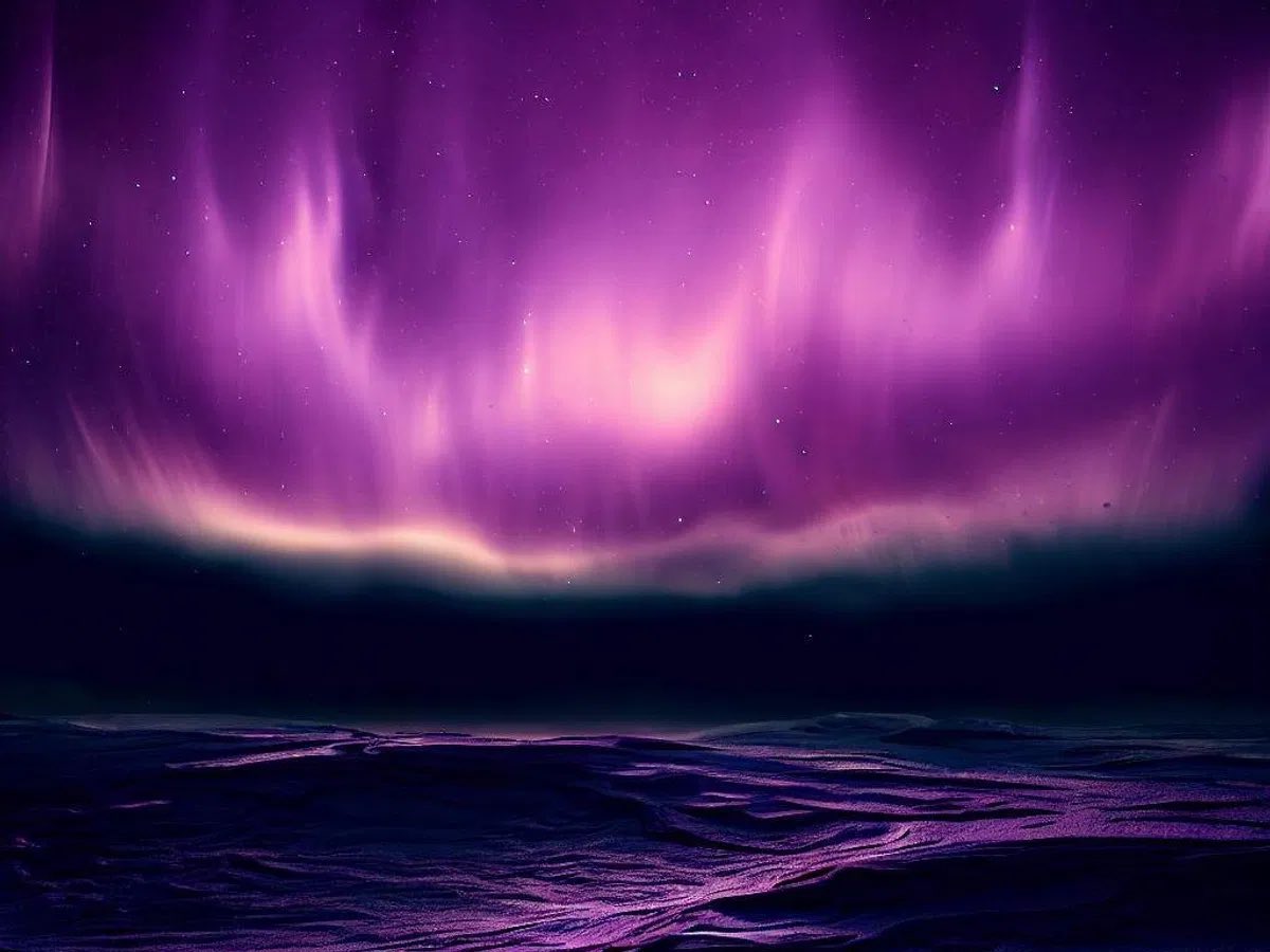 Las Auroras Boreales en Mercurio son ultravioleta.