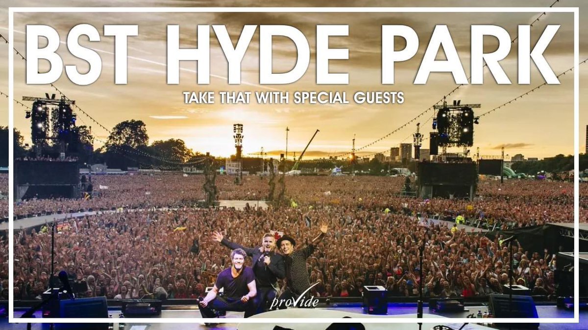 BST, Hyde Park, took place over 23 June - 09 July this year and featured a whole host of iconic artists including Billy Joel, Bruce Springsteen, Guns n' Roses, Pink!, and Take That.

#TeamProvide loved being a part of the incredible wider team 👏👏