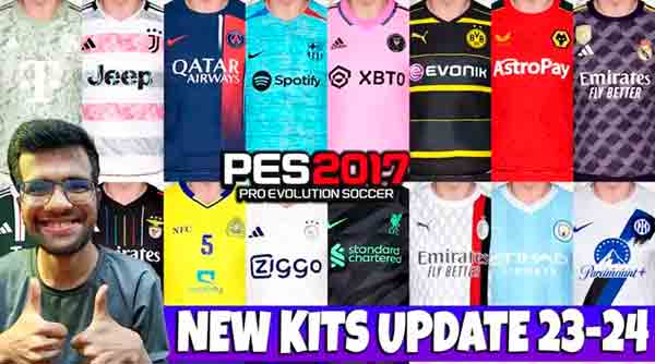 PES-FILES.RU on X: PES 2017 Kits Update Season 2023-2024 by All