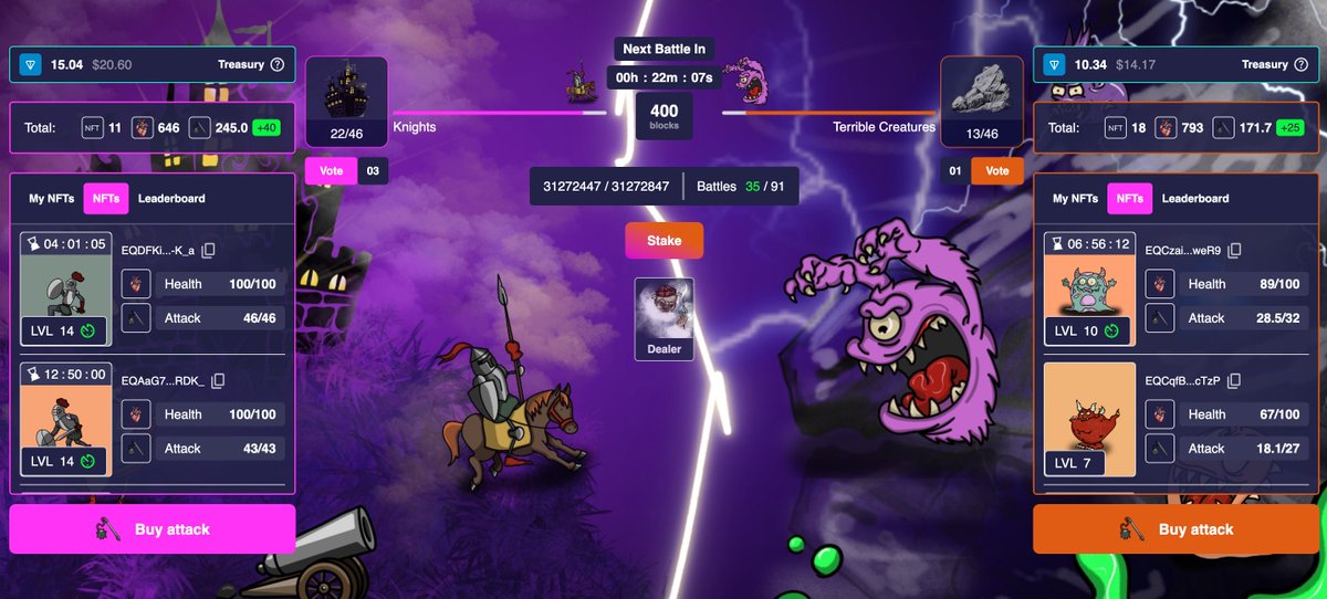 The Old Castle Defense 💎🟣 tweet media