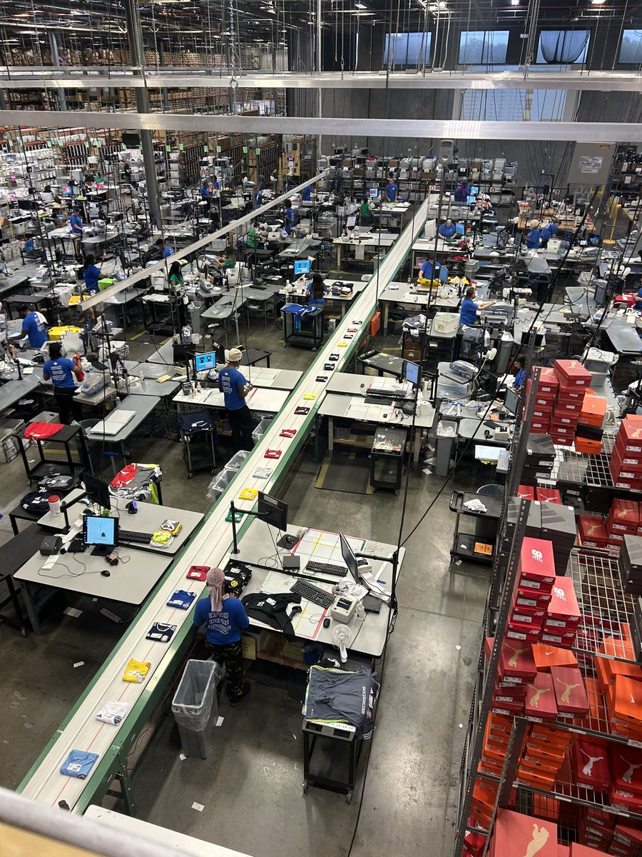 CTE_Chatham's tweet image. Another field trip with our IT Tech Team Interns today. We went to Sports Endeavors in Mebane to see their new robots and technology systems in action. What a learning experience! @ChathamCoSch @NCBCE