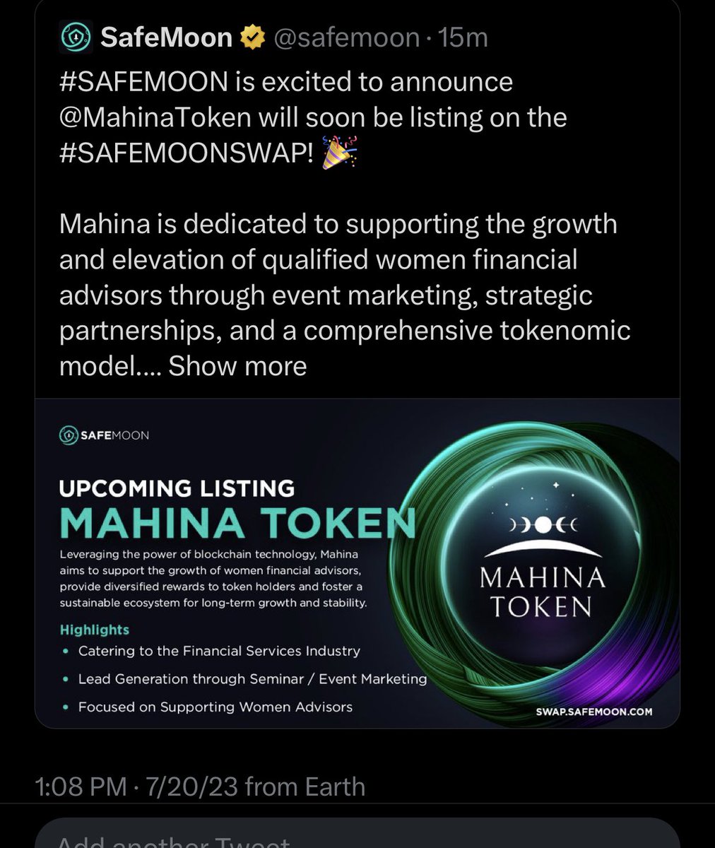 deathbcomesu's tweet photo. @TonySemperFi03 @safemoontrains Oh in case no one just saw this ! Everyone better be there !β¬οΈ #now a #safemoonpartner https://t.co/okSUFE5Mv9