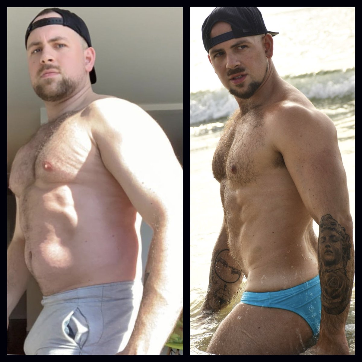 Picklzzzzz's tweet photo. 🔟 Looking for 10 motivated gay men (or Allies) looking to train hard &amp; dial in their nutrition to get ripped 16 weeks 📉 

(Only 4 spots left, dm me to reserve)

📲 Send me a DM for more info or Book a Call with me from my Link in Bio :)

#beforeandafer #bodytransformation https://t.co/A3BeYaHmlL