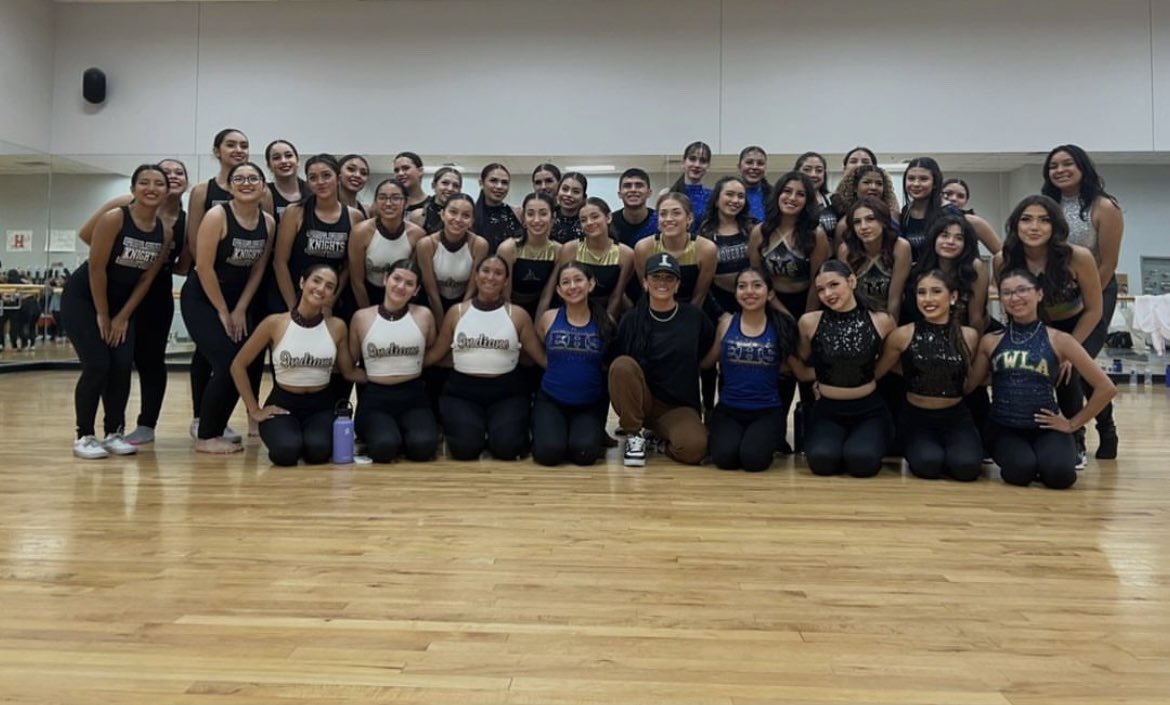 dannieelleeeee's tweet photo. 2023-2024 YISD dance leadership camp was a beyond success! Truly thankful I had the opportunity to learn from different coaches from our district and from Texas Pom Alumni Torrey!!! I’ve learned so much and can say I grew not only as a dancer but a better leader
 ❤️💃👧🪩! https://t.co/Vdo4P5Q8dK