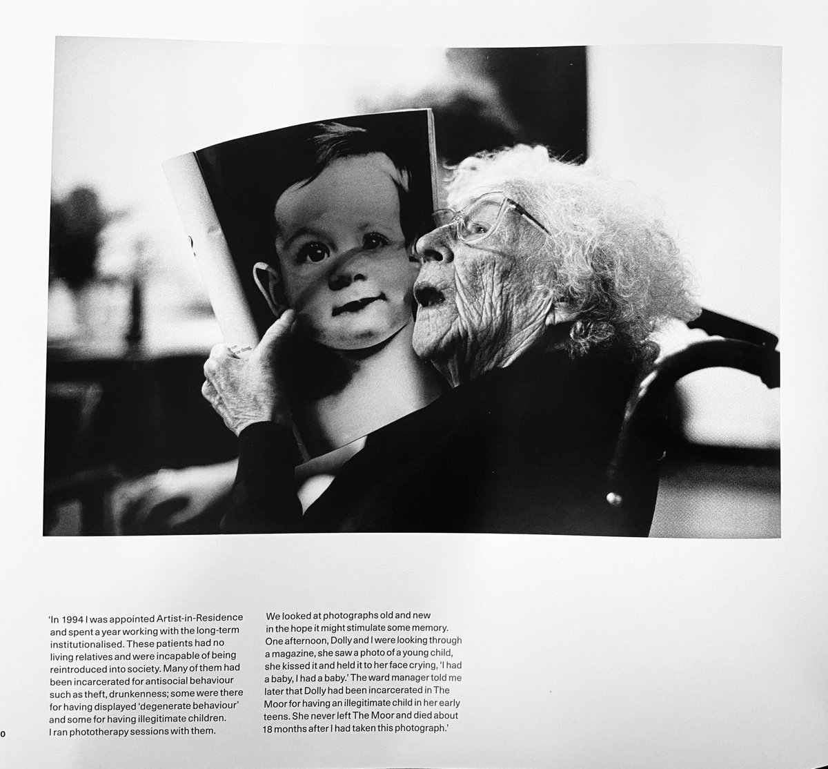 From Life : the Moor Psychiatric Hospital where this lady was incarcerated for having an illegitimate child in her early teens