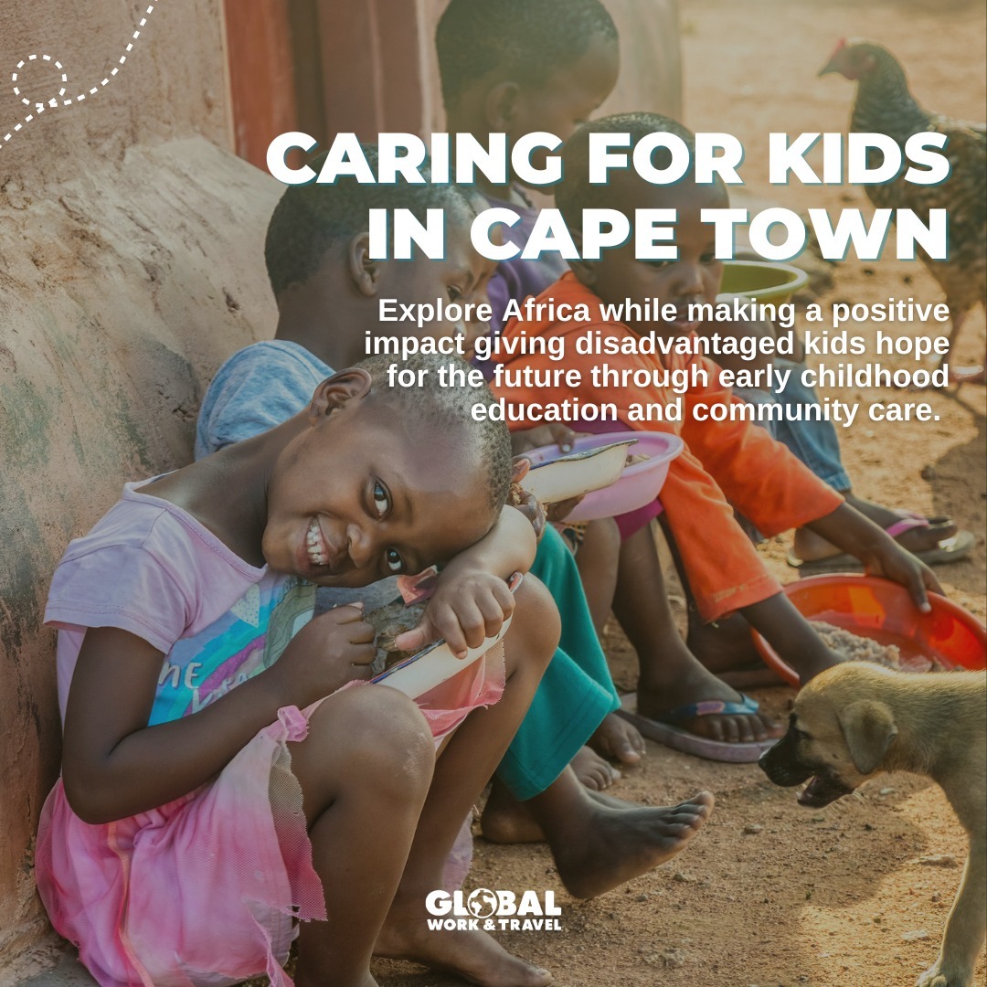 TheGWATCo's tweet photo. 🚨New Trip Alert! Caring for Kids in South Africa! 🌍💙

Volunteer in Cape Town giving disadvantaged kids hope for the future through early childhood education and community care🥰

Book your spot now!✈️https://t.co/gBRXHCuqQ0 https://t.co/6hpBQoV9IE