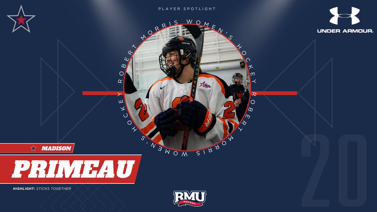 𝐏𝐥𝐚𝐲𝐞𝐫 𝐬𝐩𝐨𝐭𝐥𝐢𝐠𝐡𝐭 𝐨𝐧 <a href="/MadisonPrimeau/">Madison Primeau</a>  

𝐍𝐄𝐖𝐒: 𝐏𝐫𝐢𝐦𝐞𝐚𝐮 𝐯𝐨𝐥𝐮𝐧𝐭𝐞𝐞𝐫𝐬 𝐟𝐨𝐫 𝐒𝐭𝐢𝐜𝐤𝐬 𝐓𝐨𝐠𝐞𝐭𝐡𝐞𝐫

📰: rmucolonials.com/news/2023/7/20…

#BobbyMo | 🔵🏒🔴 | #RMUnite