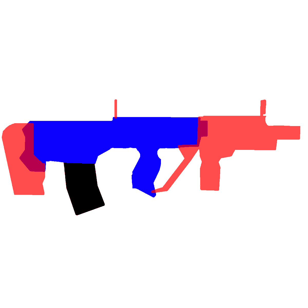 TAILSD0LLS's tweet image. mod kit concept for the nerf rayven to make it look like a steyr aug

#nerf #nerfmod #nerfrayven #rayvenfire #steyr #steyraug