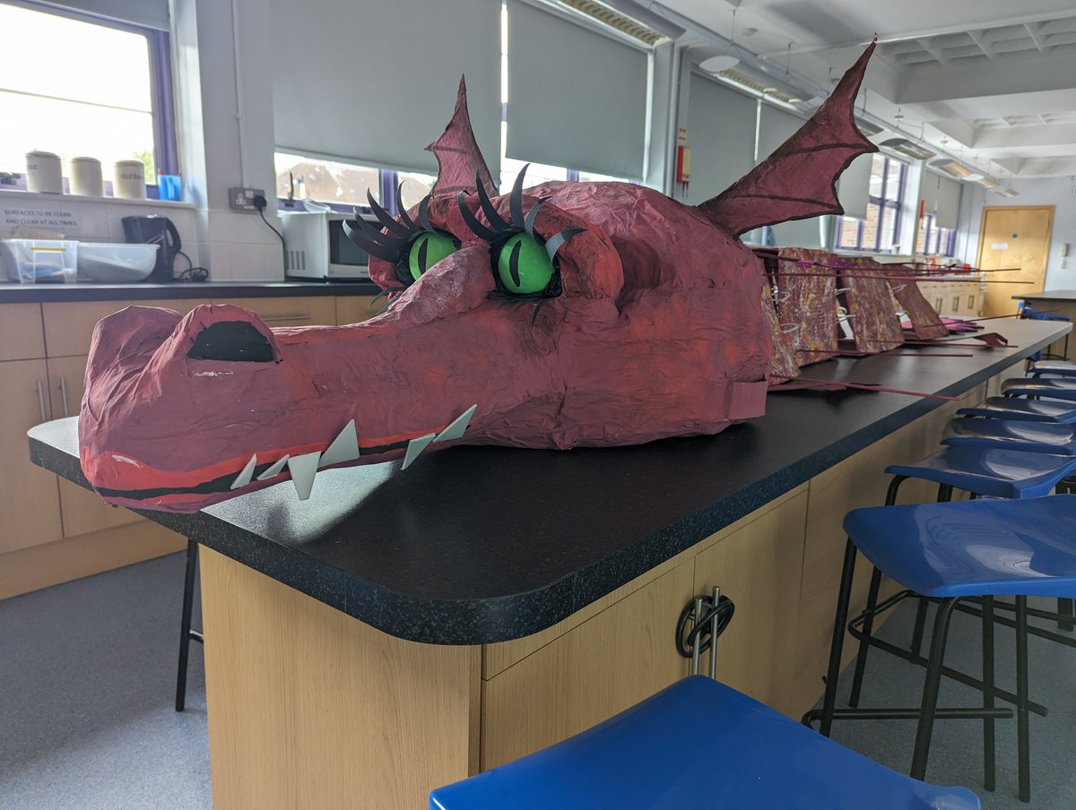 Come and check out the dragon Ms Hatch made for our Year 6 performance of Shrek. 

PAY TEACHING ASSISTANTS MORE!!!