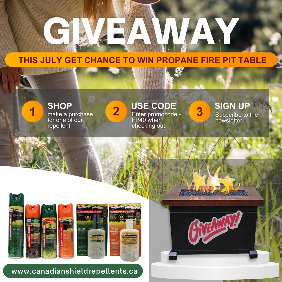 CS_Repellent's tweet image. Buy over here canadianshieldrepellents.ca/collections/all

#insectrepellent #mosquitorepellent #tickprotection #bugspray #OutdoorProtection #bitinginsects #canadianoutdoors #BugFreeLiving #bugbiteprevention #outdooradventures #wildernessprotection #CampingEssentials #hikinggear #SummerProtection