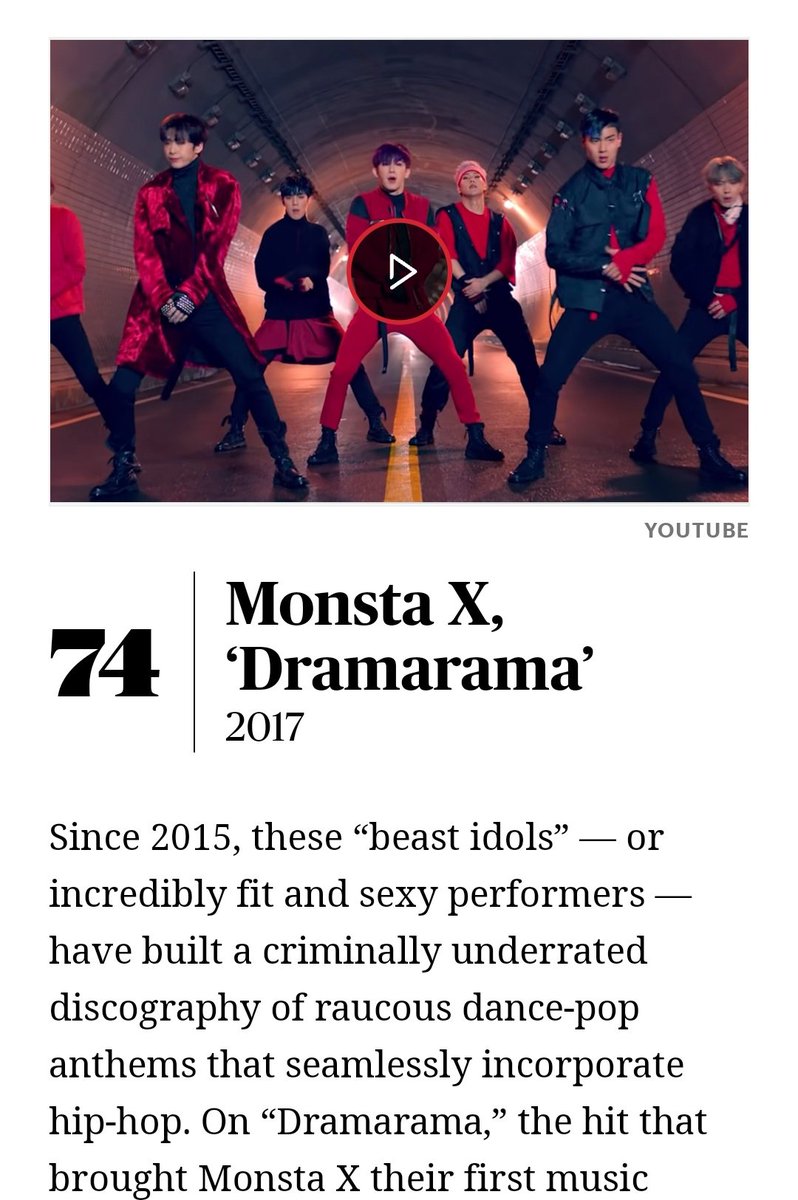 LeeJooheon_br's tweet photo. ℹ️ INFO ≀ 20.07.23 

 'DRAMARAMA' foi citada como a no. 74 da lista "As 100 Maiores Canções da História do Pop Coreano" da celebrada Revista Musical Rolling Stone. 

🔗https://t.co/giytABWwg2 

#JOOHEON #JOOHONEY #주헌 
#MONSTAX #몬스타엑스 #ジュホ���  
@OfficialMonstaX
~🧜🏻‍♂️ https://t.co/Ep2e7kjYIr
