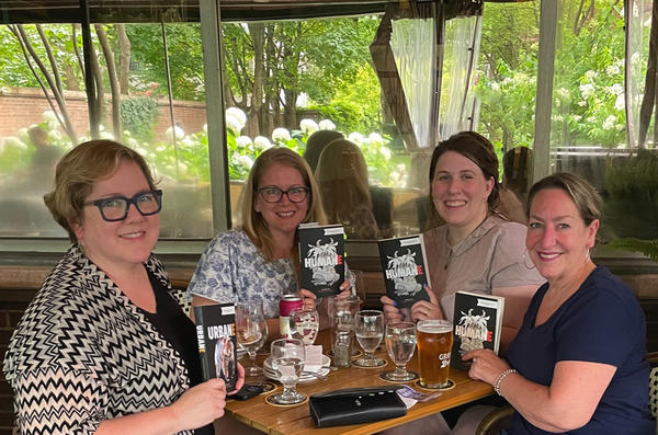 alllitup.ca/Blog/2023/ALU-…
I LOVE this! Check out some of the amazing folks who represent Canadian Literature across the country, all while having cool summer Book Clubs. The discussion is tremendous. Check it out here, and read along with 'Humane' by Anna Marie Sewell.