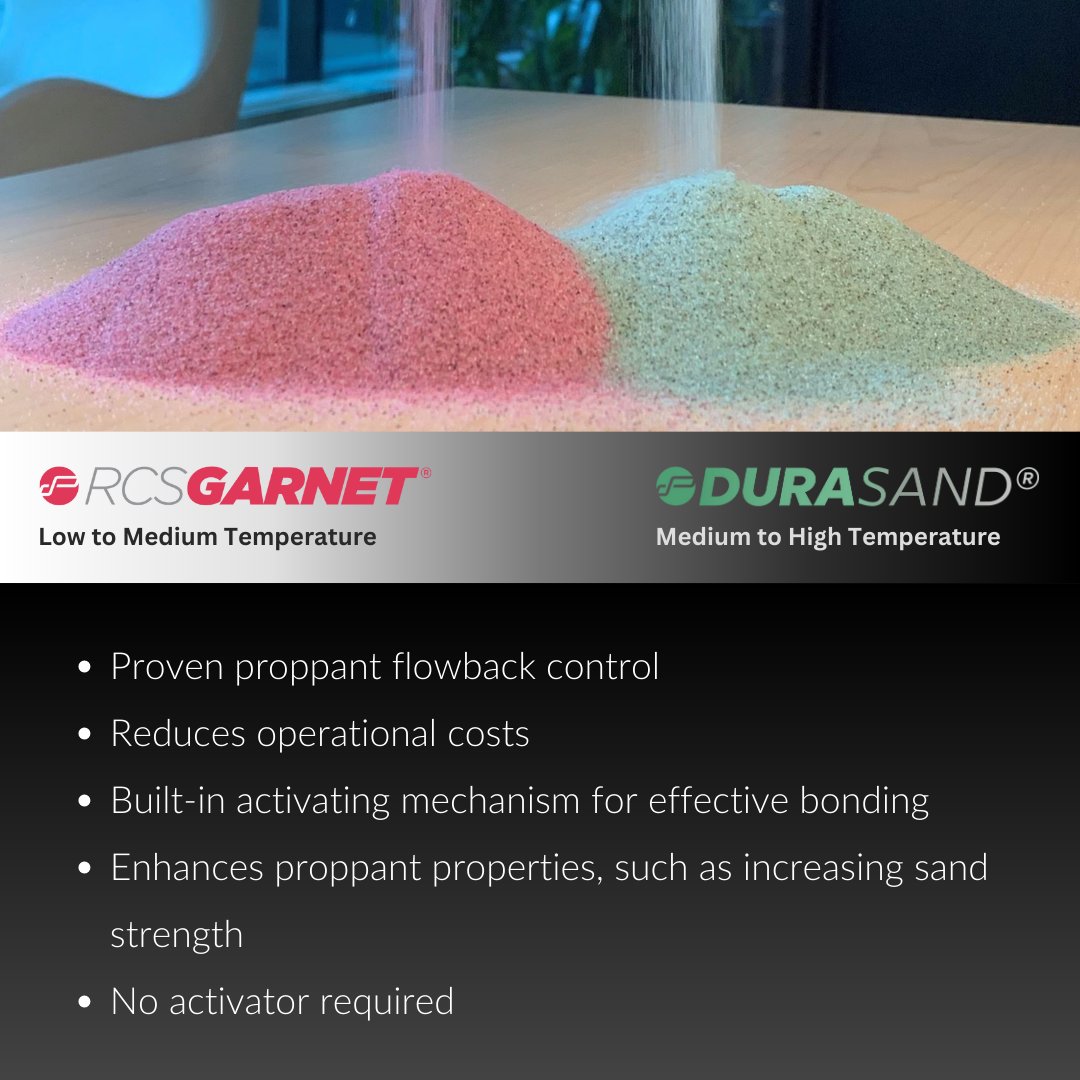 PreferredSands's tweet photo. Backed by a technical support team that maximizes the use of Preferred Resins, RCS GARNET &amp; DURASAND provide a cost effective option for flowback control. Available in the Permian &amp; Haynesville. Contact  salesorders@preferredsands.com to discuss effective RCS designs or pricing. https://t.co/ZBMpRkDl5r