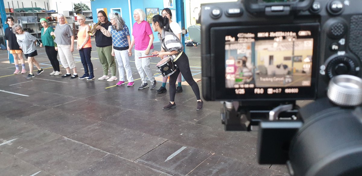 Awesome filming with <a href="/BeibeiAmy/">Beibei Wang</a> and <a href="/gracefoolC/">Gracefool Collective</a> dance music and film artists. Also great venue <a href="/SlungLow/">SlungLow</a> #lovingthedream #livingthedream #videography #filmproduction