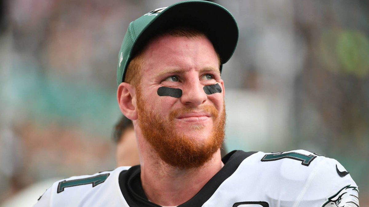 NFL_DovKleiman's tweet photo. Pretty Wild: The #Eagles Carson Wentz-#Colts trade provided picks that eventually helped gain:

WR AJ Brown
WR Devonta Smith
DT Jalen Carter
LB Kyron Johnson 
2024 2nd Round Pick https://t.co/beZwbM0Kj4