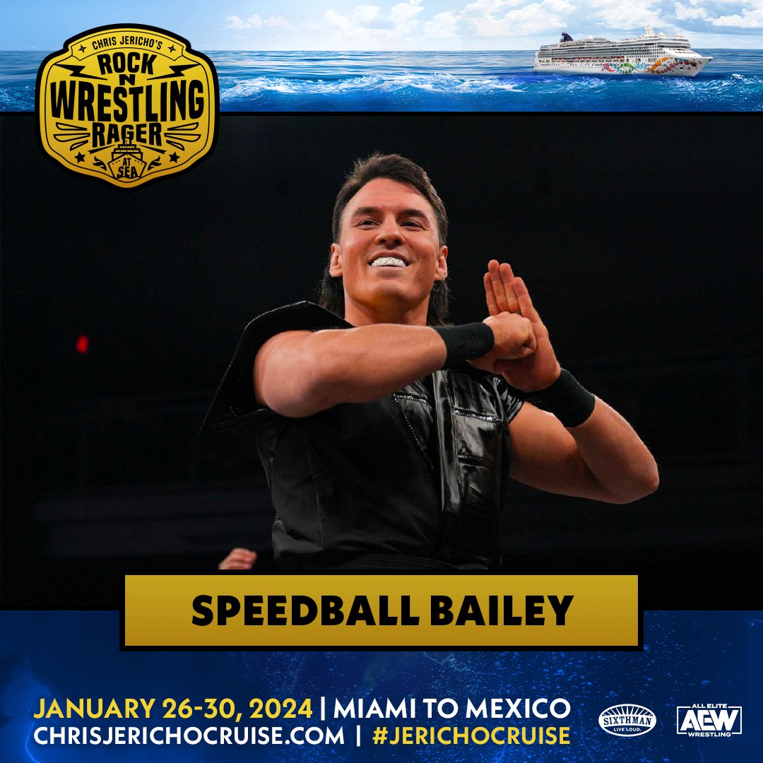 UNCLE SPEEDY HAS ENTERED THE CRUISE!

Banger matches! Creed Karaoke! Too many Shrimp Cocktails!

THIS WILL BE ONE FOR THE AGES!    🦐🚢🪩 #JERICHOCRUISE