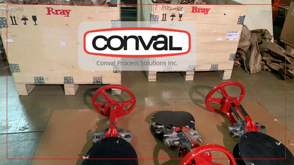 ConvalInc's tweet photo. Conval is pleased to carry Bray’s products for both water and wastewater projects. Their extensive line of Butterfly, Knifegate, and Ball valves and strong customer base are a perfect complement to our significant offering in the water and wastewater markets.

#sales  #water https://t.co/ZuYKBkzSaf