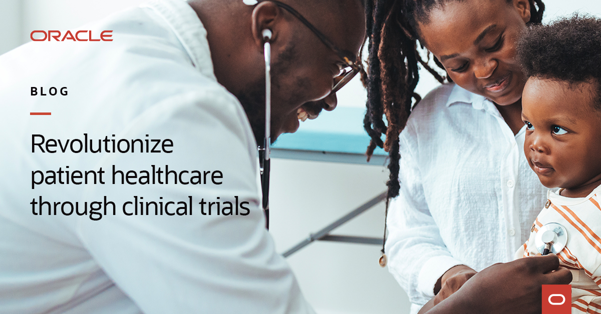 With the combined forces of Oracle and Cerner, @OracleHealth is working to address patient recruitment, retention, and diversity challenges that occur throughout clinical trials. Learn how Oracle technologies can enhance clinical trial efficiency: https://t.co/Zqo87FctxB https://t.co/M0I0WMOle7