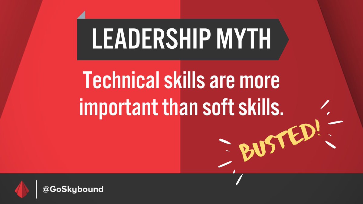 GoSkybound's tweet photo. Technical skills will get you in the door, but soft skills make you successful. How are you working on your EI skills? #GoSkybound #leadershipmyth #leadershipcoach #executivecoach #Houston https://t.co/LVvuuk1JnV
