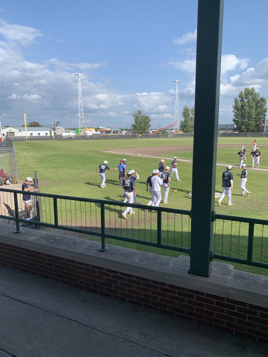 bemidjibaseball's tweet photo. Win and move on! Solid Plays, tremendous pushing and some small ball finally. #nonsus https://t.co/0WdMZ7F7Av
