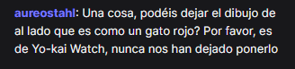 Eilyvy's tweet photo. Amigo las personas del gato llevan pidiendo alianza hace rato y en el chat ni nos leen a nosotros #RedditSpreen

sean inteligentes, hay que empezar a hacer alianzas con todos https://t.co/L2IFLSY1EV