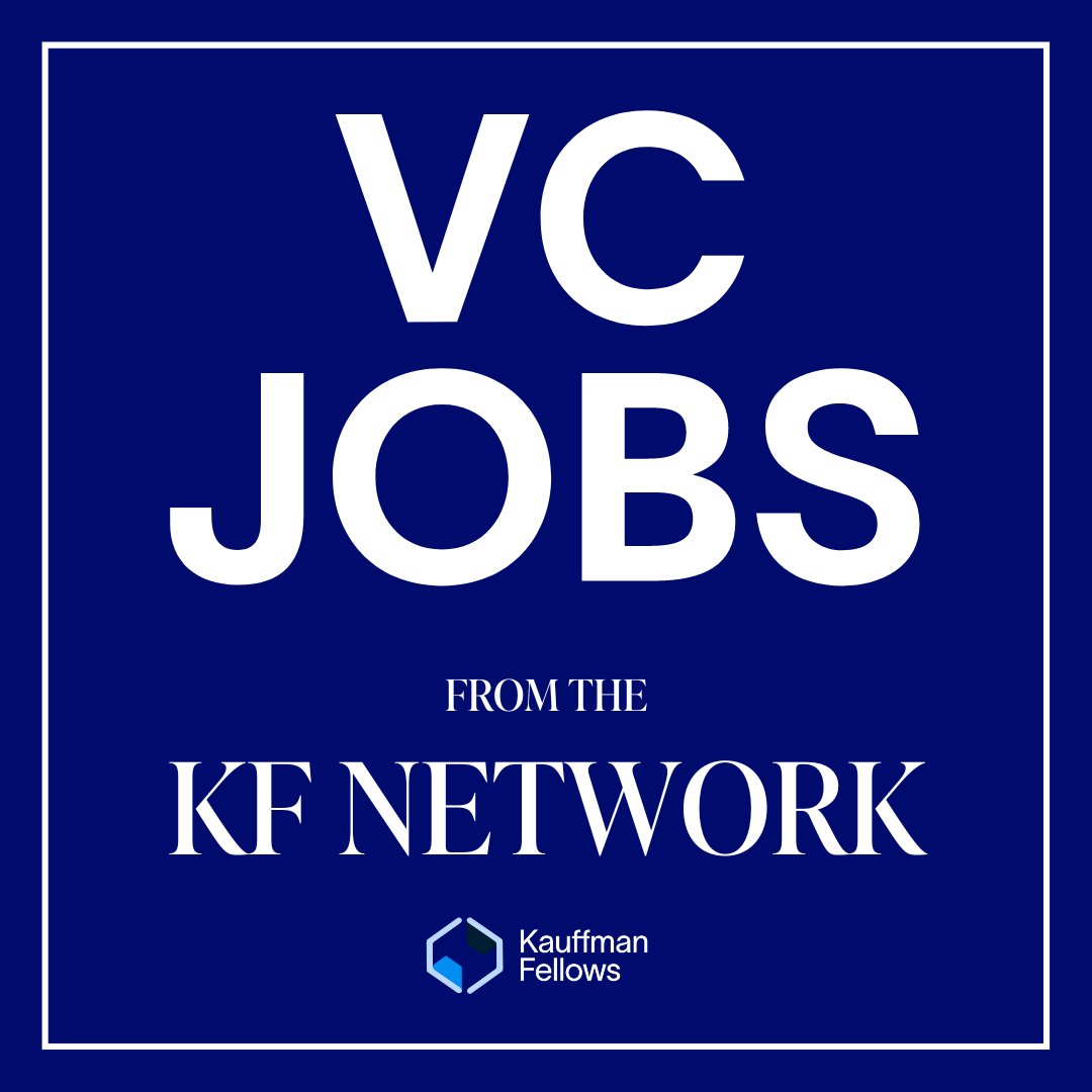 Looking for a #VC job? Check out 5 new #jobopenings in the KF Network! 🧵

1️⃣ <a href="/pivotalventures/">Pivotal Ventures</a> is hiring an Investment Analyst based in DC to support a pipeline of investments, assist in due diligence, and conduct market research. (<a href="/RileyBrittney/">Brittney Riley Gavini</a>, KF28) pivotalventures.org/careers?gh_jid…