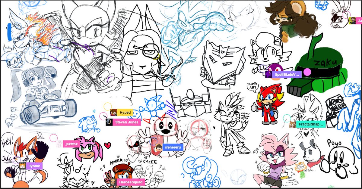 On our break rn, thank you everyone, this stream is going splendidly! Feel free to jump in while I dig into more requests starting again at 3:30. We are at 40% of our goal too, incredible, thank you for the support!
